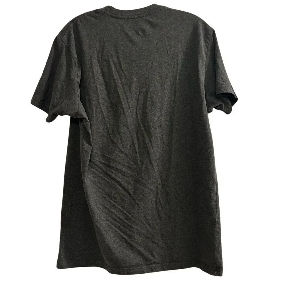 Adidas‎ Men's Graphic Tee Gray Short Sleeve Crew Neck Size L